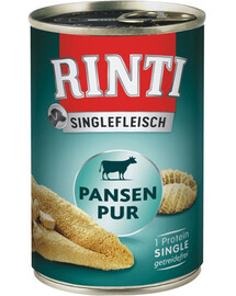 RINTI Singlefleisch Rumen Pure - Panse de boeuf monoprotéinée - 12 x 800 g