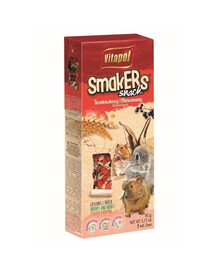 VITAPOL Smakers pour rongeurs - fraise 2 pcs.