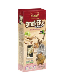 VITAPOL Smakers pour rongeurs - muesli 2 pièces