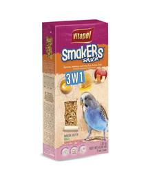VITAPOL Smakers triple pour le perroquet ondulé 130 g
