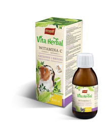 VITAPOL Vita Herbal Vitamine C pour rongeurs et lapins 100 ml