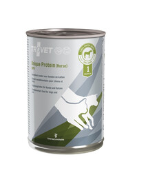 TROVET Unique Protein Horse UPH Aliment complémentaire pour chiens et chats avec cheval 6x400 g