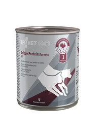 TROVET Unique Protein Turkey UPT pour chien et chat dinde 6x800 g