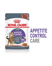ROYAL CANIN Appetite Control Aliment humide pour chats adultes ayant un appétit excessif 48x85 g