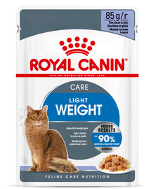ROYAL CANIN Light Weight Care en gelée Aliments humides pour chats pour aider à maintenir un poids sain 48x85 g