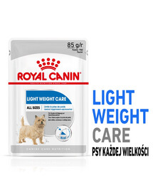 ROYAL CANIN Light Weight Care Aliment humide pour chiens adultes pour un poids optimal 24x85 g