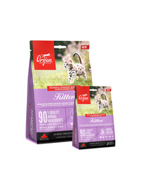 ORIJEN Kitten Chicken au poulet 1,8 kg + ORIJEN Kitten Chicken au poulet 340 g GRATUIT