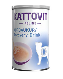 KATTOVIT Cat Diet Drinks Recovery drink - Bouillon de viande pour chats en phase de convalescence - 135ml