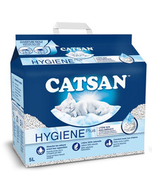 CATSAN Hygiene Plus 5 l litière naturelle pour chat