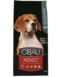 CIBAU Adult Medium Aliment sec pour chiens adultes de race moyenne 12 kg