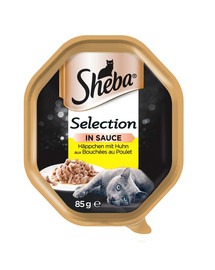 SHEBA Selection in sauce Poulet 22x85g