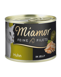 MIAMOR Feline Filets Poulet en gelée 185 g