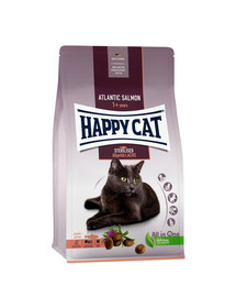 HAPPY CAT Sterilised Saumon atlantique 10 kg pour chats stérilisés