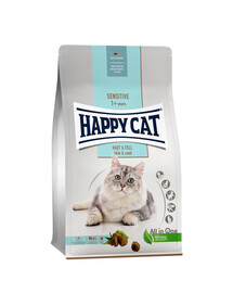 HAPPY CAT Sensitive Hair & Skin 4 kg soin de la peau et du pelage