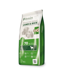 FITMIN Dog medium maxi lamb&rice Croquettes pour chiens de moyennes et grandes races 3 kg