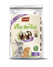 VITAPOL Tubes à fruits et légumes pour rongeurs et lapins 200g