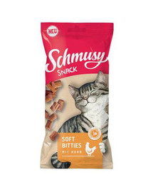 SCHMUSY SNACK Soft Bitites bouchées de canard moelleuses 60 g