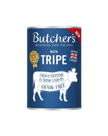 BUTCHER'S Original Tripe Mix 400g nourriture pour chiens, avec panse, pâté