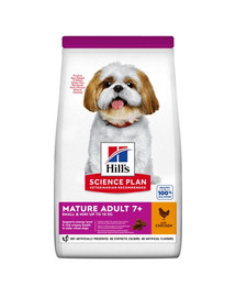 HILL'S Science Plan Canine Mature Adult 7+ Small & Mini avec poulet 6 kg