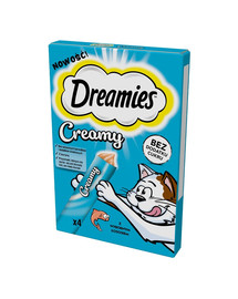 DREAMIES Creamy Snack Saumon 4x10g