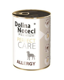 DOLINA NOTECI Perfect Care Allergy - Agneau monoprotéinée pour chiens sujets aux allergies - 400 g