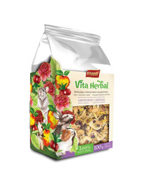 VITAPOL Nourriture de fruits et légumes pour chinchillas 100 g