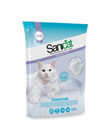 SANICAT Professional Fresh Litière pour chats en silicone 3,8 L