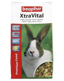 BEAPHAR XtraVital Rabbit Nourriture pour lapins 1 kg
