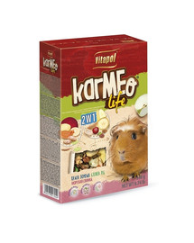 VITAPOL Nourriture pour cobayes 2 en1 fruits-légumes 340g