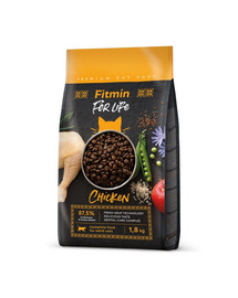 FITMIN Cat For Life Adult Chicken 1,8 kg pour chats adultes avec du poulet