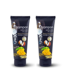 FREXIN Shampooing et après-shampooing 2 en 1 pour chiens Jojoba & Mango 2x220 g