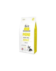 BRIT Care Grain Free Mini Adult Lamb - Agneau & sans céréales pour chiens de petites races - 2 kg