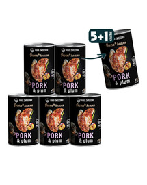 PAKA ZWIERZAKA Seventh Heaven 6 x 400 g - porc aux prunes