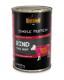 BELCANDO Single Protéin 400 g Pâtée Monoprotéine Boeuf