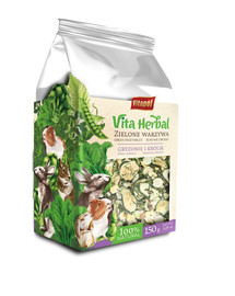 VITAPOL Légumes verts pour rongeurs 150g