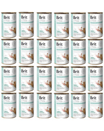 BRIT Veterinary Diet Struvite Turkey&Pea - nourriture vétérinaire dinde & pois pour les troubles des voies urinaires chez les chiens - 24x400 g
