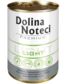 DOLINA NOTECI Premium Light - pour chiens qui ne sont pas très actifs, en surpoids et obèses - 400g