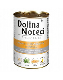 DOLINA NOTECI Premium - riche en canard et en potiron pour les chiens adultes - 400 g