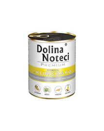DOLINA NOTECI Premium - Riche en poulet pour chiens adultes - 800g