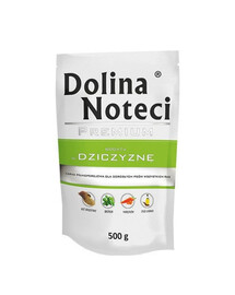 DOLINA NOTECI Premium - Riche en venaison pour chiens adultes - 500g