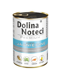 DOLINA NOTECI Premium - Riche en agneau pour chiens adultes - 400g