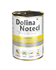 DOLINA NOTECI Premium - Riche en poulet pour chiens adultes - 400g