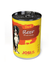 JOSERA JosiDog Pâté de bœuf 400g pour les chiens adultes