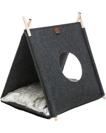 TRIXIE La niche fermée "Elfie" avec un coussin 46 × 52 × 50 cm