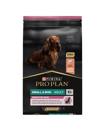 PURINA PRO PLAN Small & Mini Adult Sensitive Skin - pour chiens adultes de races petites et miniatures à la peau sensible - 7kg