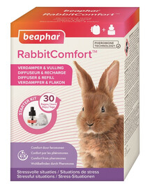BEAPHAR RabbitComfort Calming Diffuser Starter Kit 48 ml diffuseur d'apaisement pour lapins