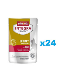 ANIMONDA Integra Protect Urinary Struvit with Beef Boeuf 24x85 g