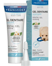 FRANCODEX Gel dentaire apaisant pour chiots 50 g