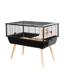ZOLUX Cage Neo Nigha petite H36 noir