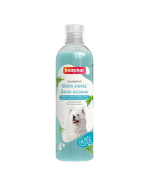 BEAPHAR Shampoo White Dod 250 ml pour poils blancs pour chiens